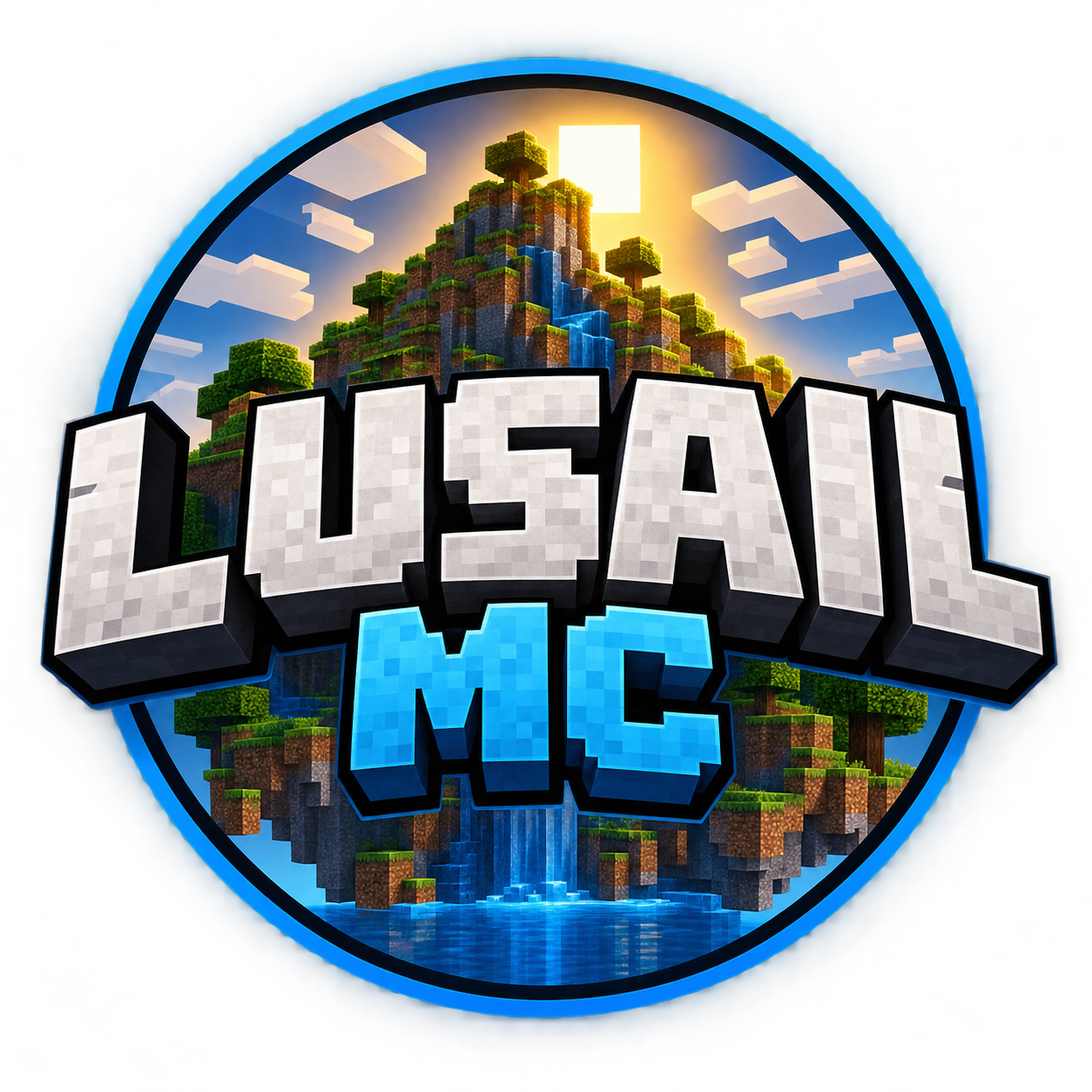 Logo do servidor de Minecraft Lusail MC